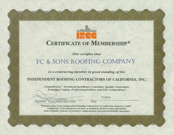 FC and Sons Roofing and Waterproofing | Commercial and Industrial Roofing and Waterproofing in California | Commercial and Industrial Roofing and Waterproofing in Nevada | Commercial and Industrial Roofing and Waterproofing in Arizona